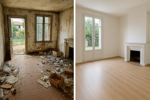 Sécurisation et nettoyage d’un logement squatté à Marseille en 48h chrono